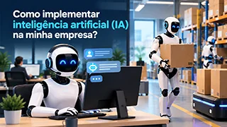 Como implementar intelig�ncia artificial (IA) na minha empresa?